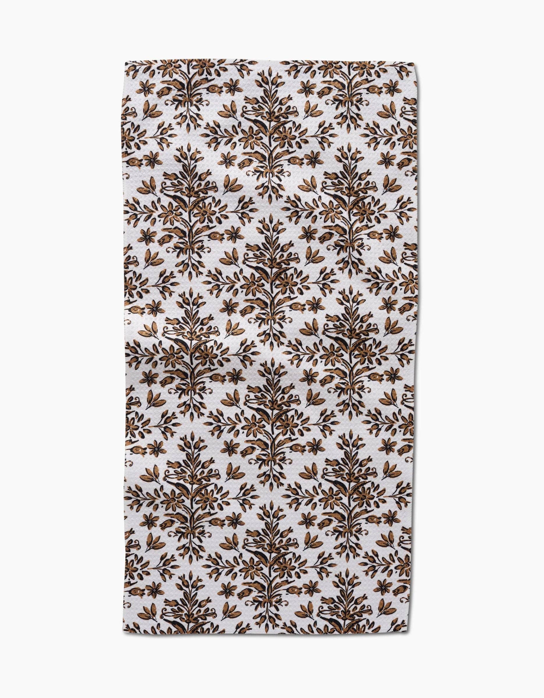Rustic Lacy Tile Natural Bar Towel