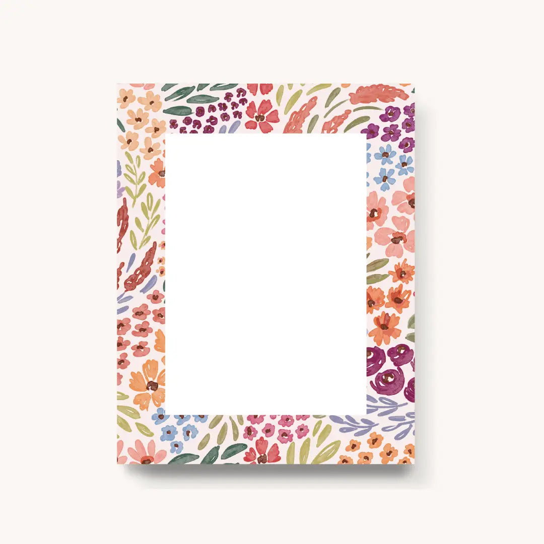 Countryside Blooms Notepad 50 sheets