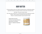 Tallow Body Butter – Unscented