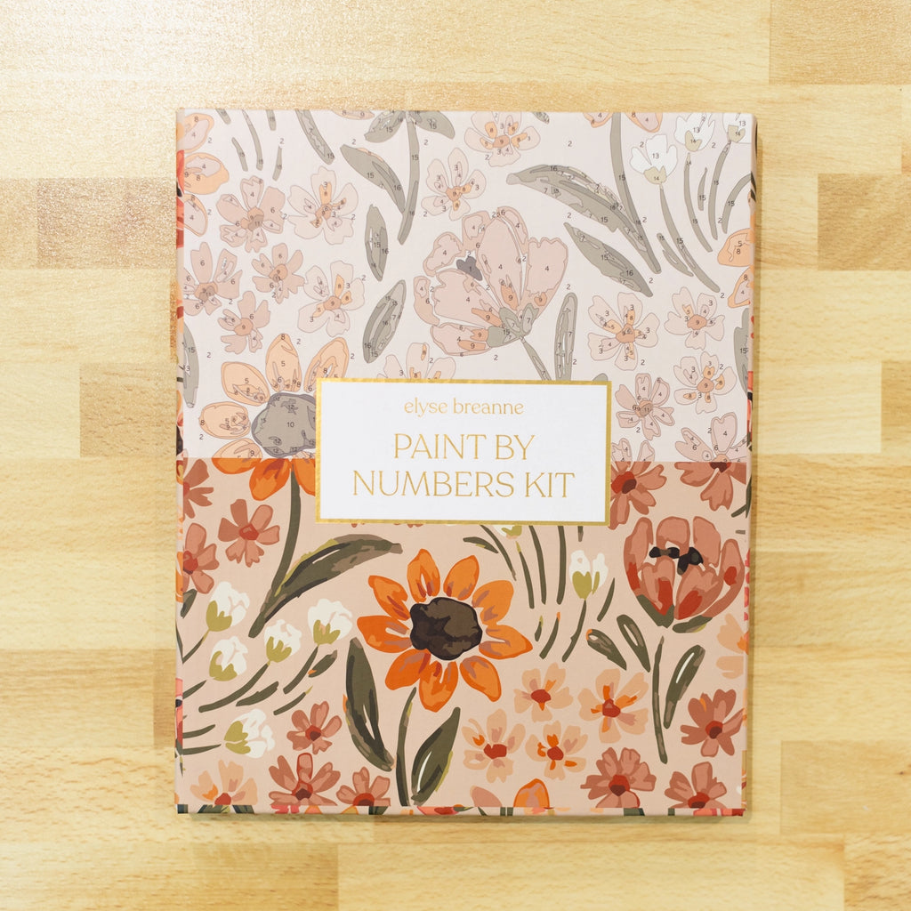 Paint By Number Sunny Poppies