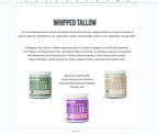 Eucalyptus Tea Tree Whipped Tallow Moisturizer