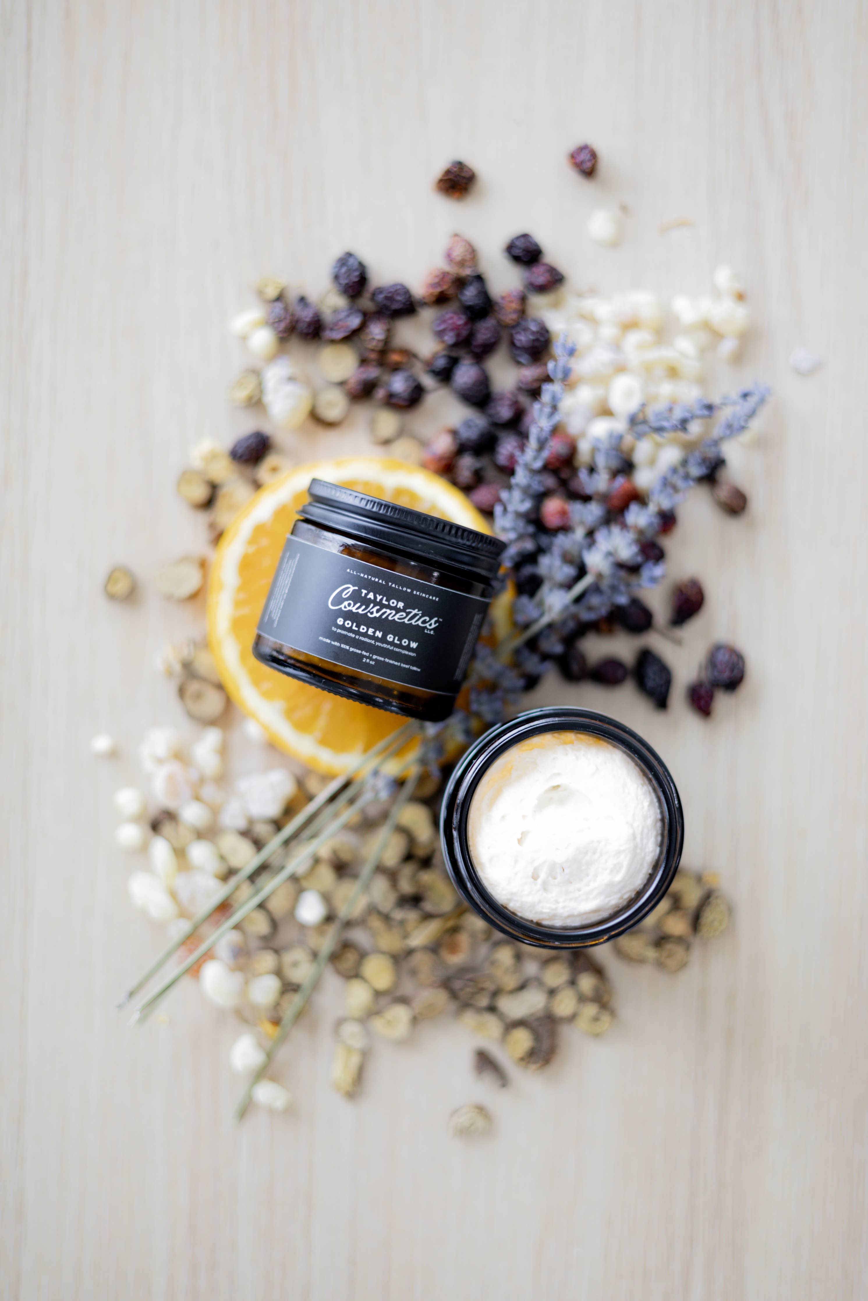 Golden Glow, Skin Brightening + Vitamin C Tallow Whip