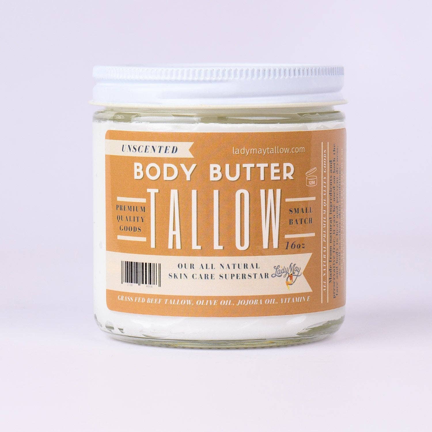 Tallow Body Butter – Unscented