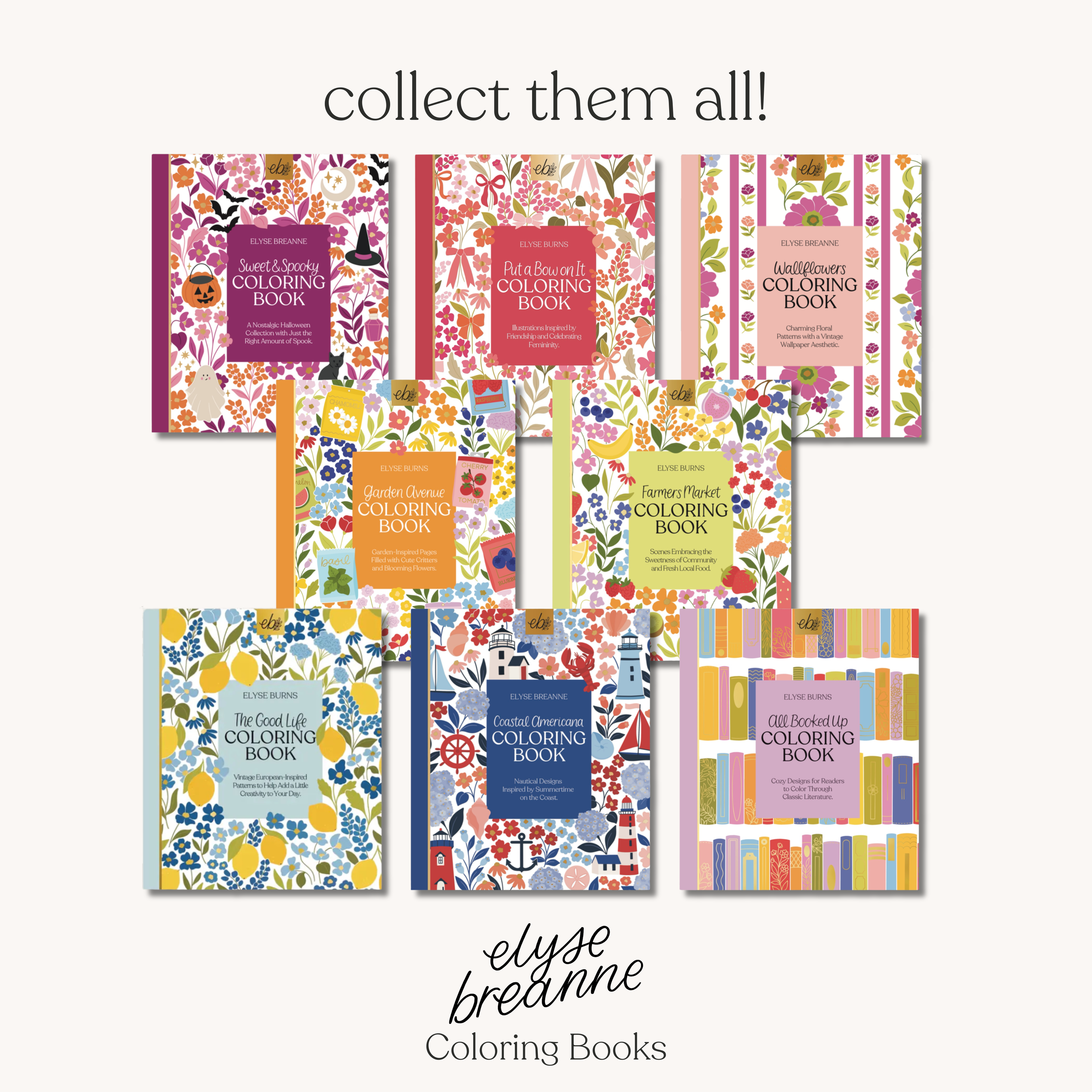 Wallflowers Coloring Book