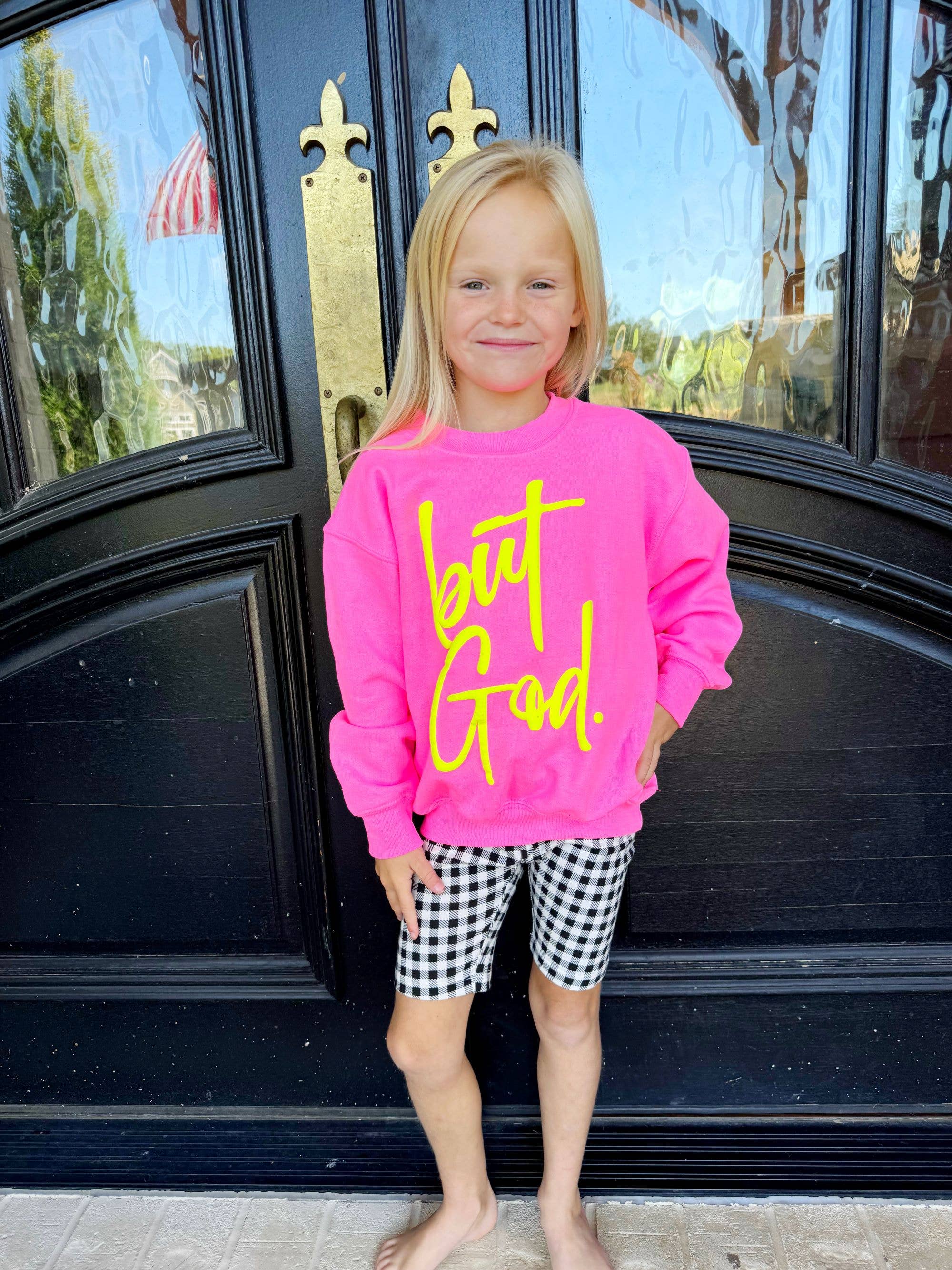 Puff But God Youth Sweatshirt