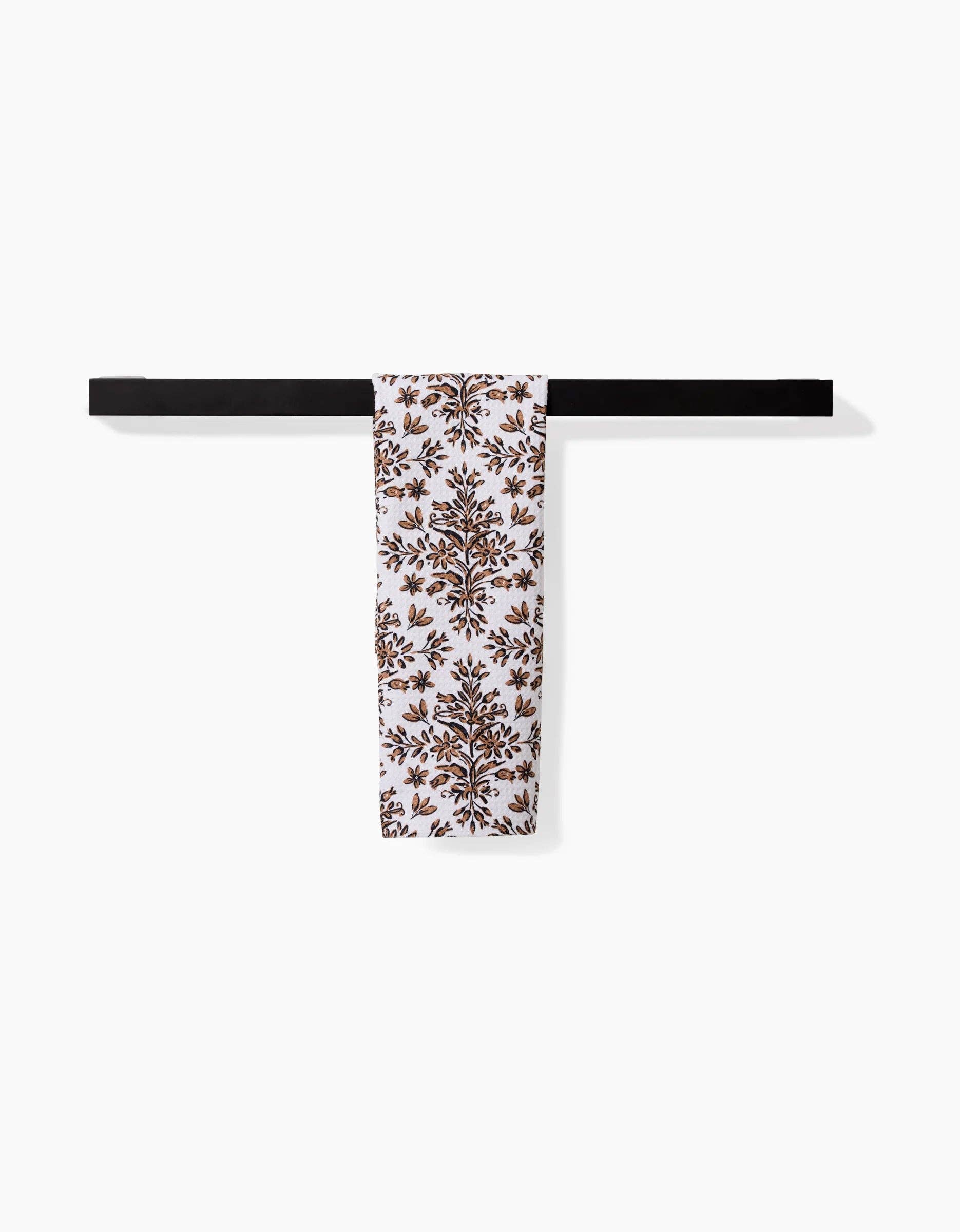 Rustic Lacy Tile Natural Bar Towel