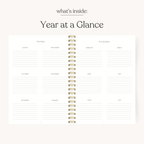 Pink Trellis 2025-2026 Academic Planner