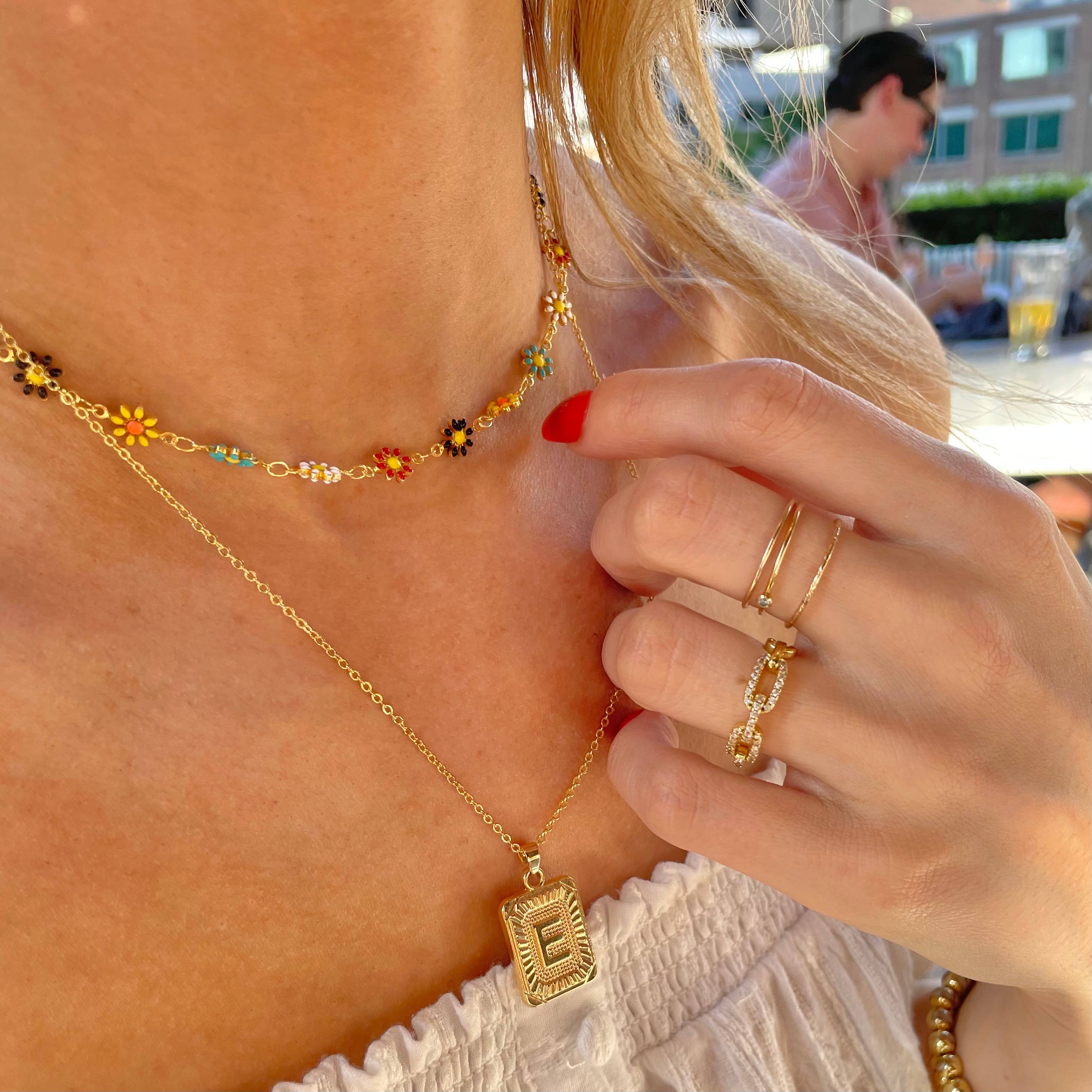 Daisy Multicolor Chocker