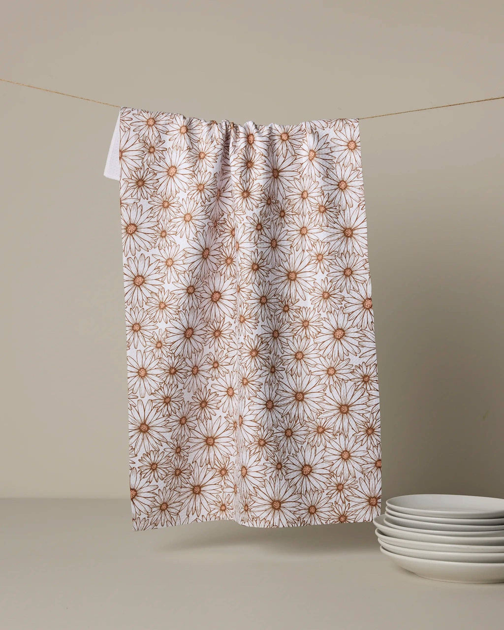 Daisy Trail Tea Towel