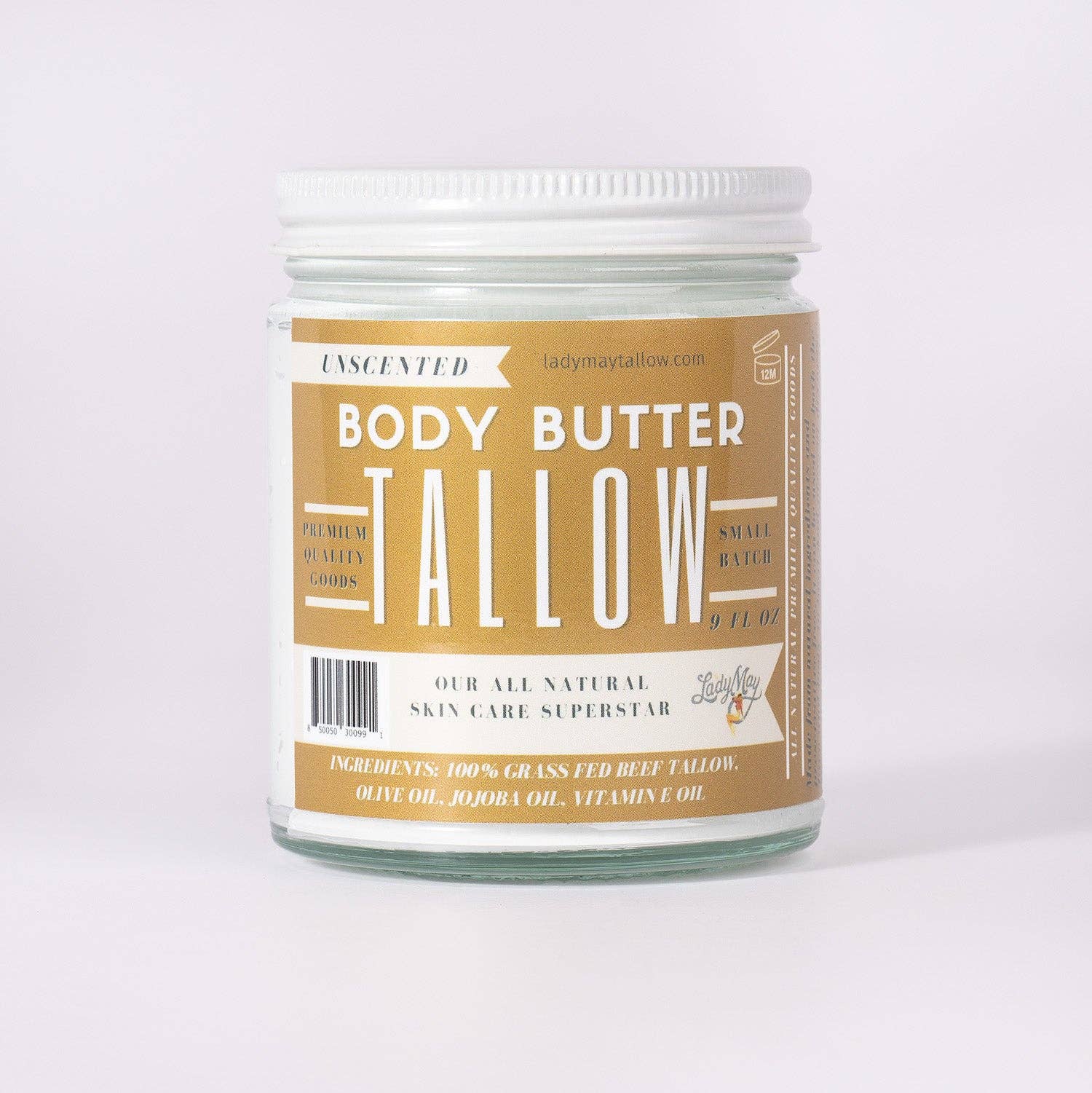 Tallow Body Butter – Unscented