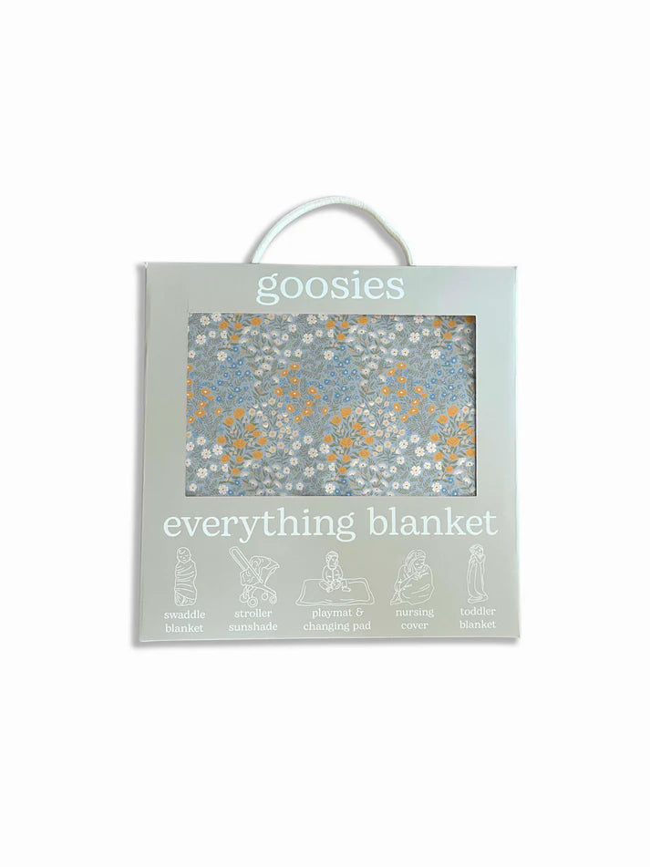 Everything Blanket- Blue Meadow