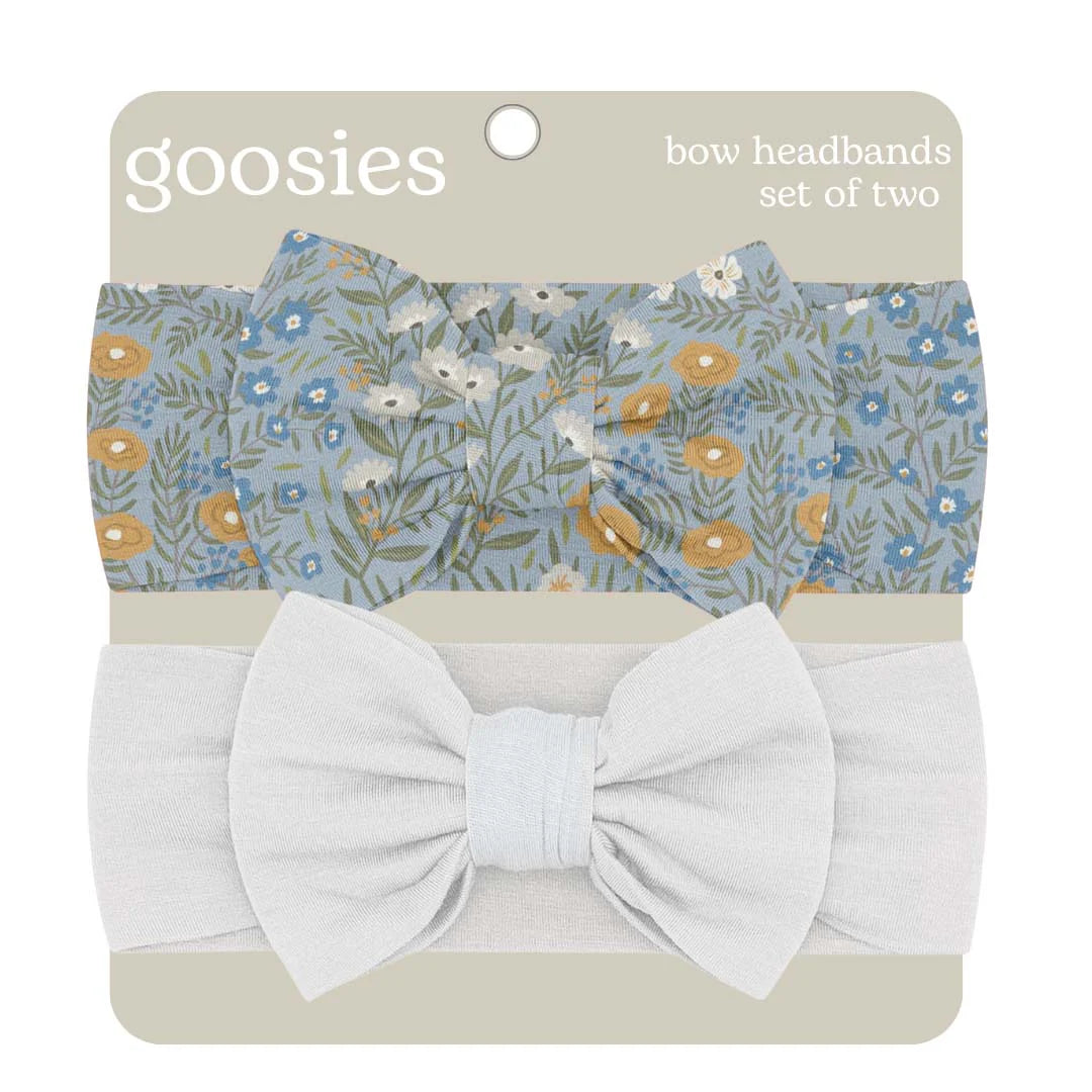 Headband Set- Blue Meadow