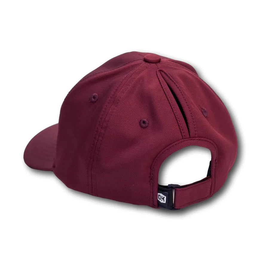 Kinsey Ponytail- Maroon