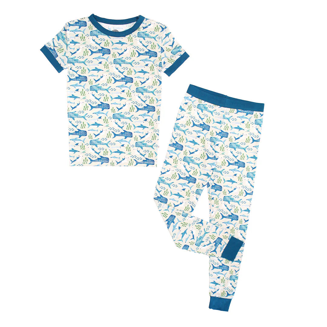 Shark Friends Bamboo PJ set
