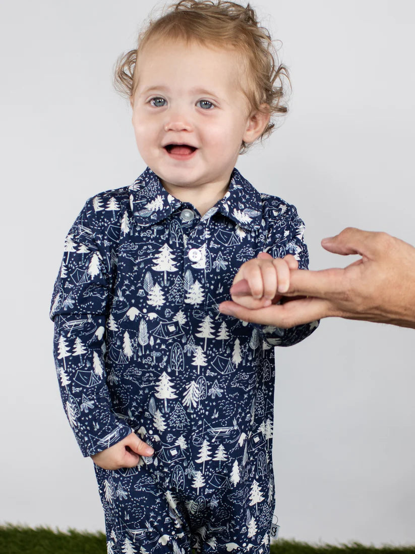 Polo Romper - Adventure Awaits