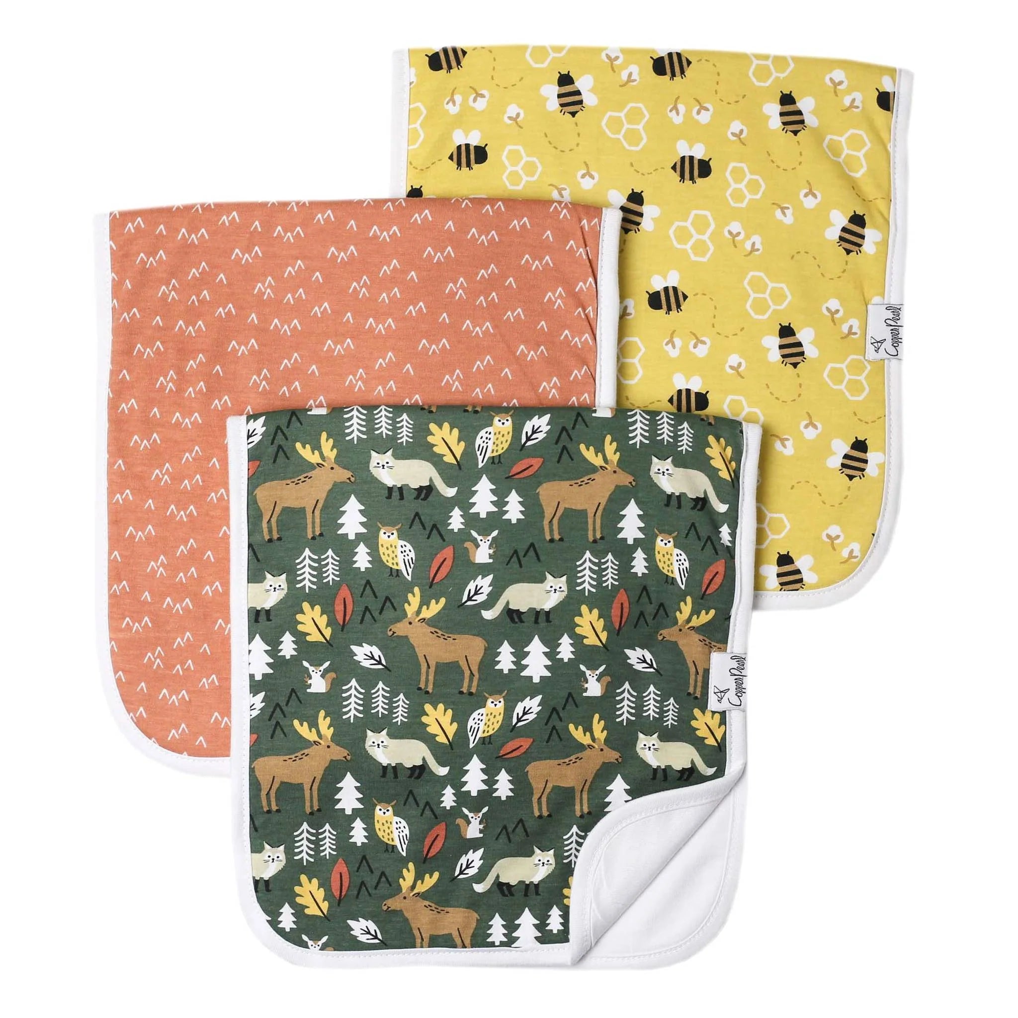 Atwood Burp Cloth Set