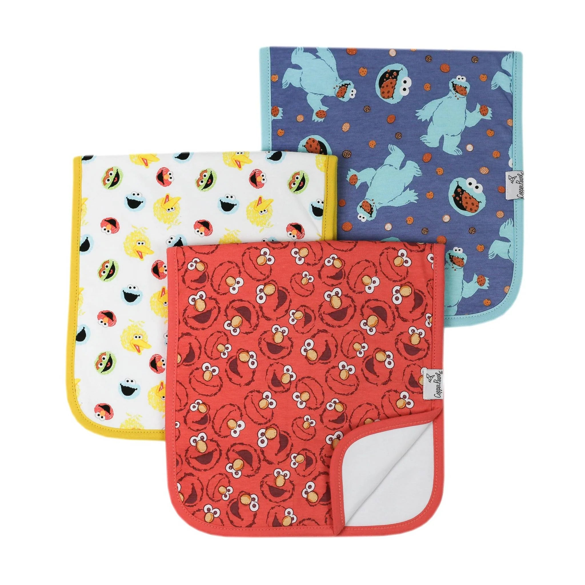 Elmo Burp Cloth Set