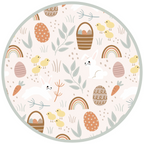 Hop To It Easter Bamboo Footie