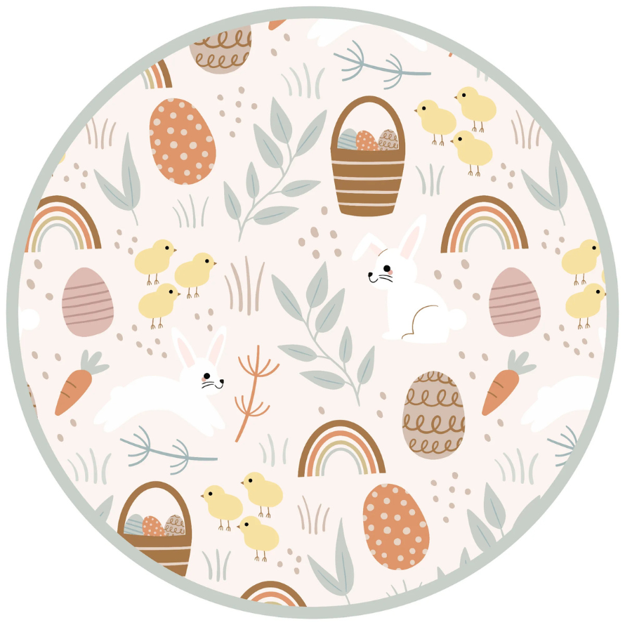Hop To It Easter Bamboo Footie