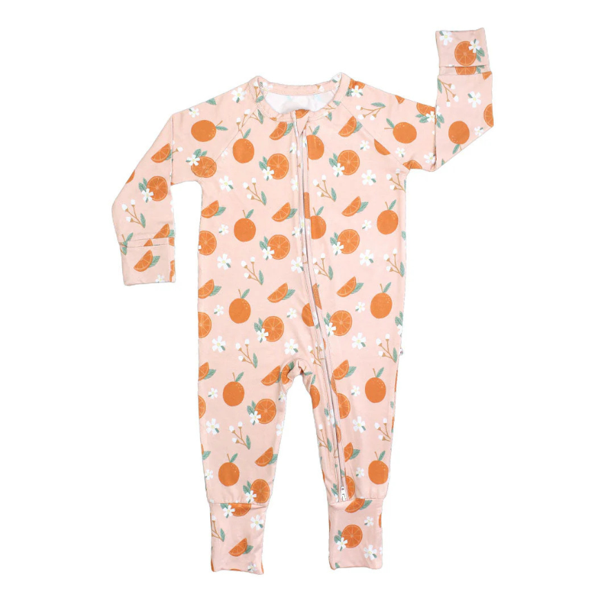 Freshly Squeezed Bamboo Baby Pajamas