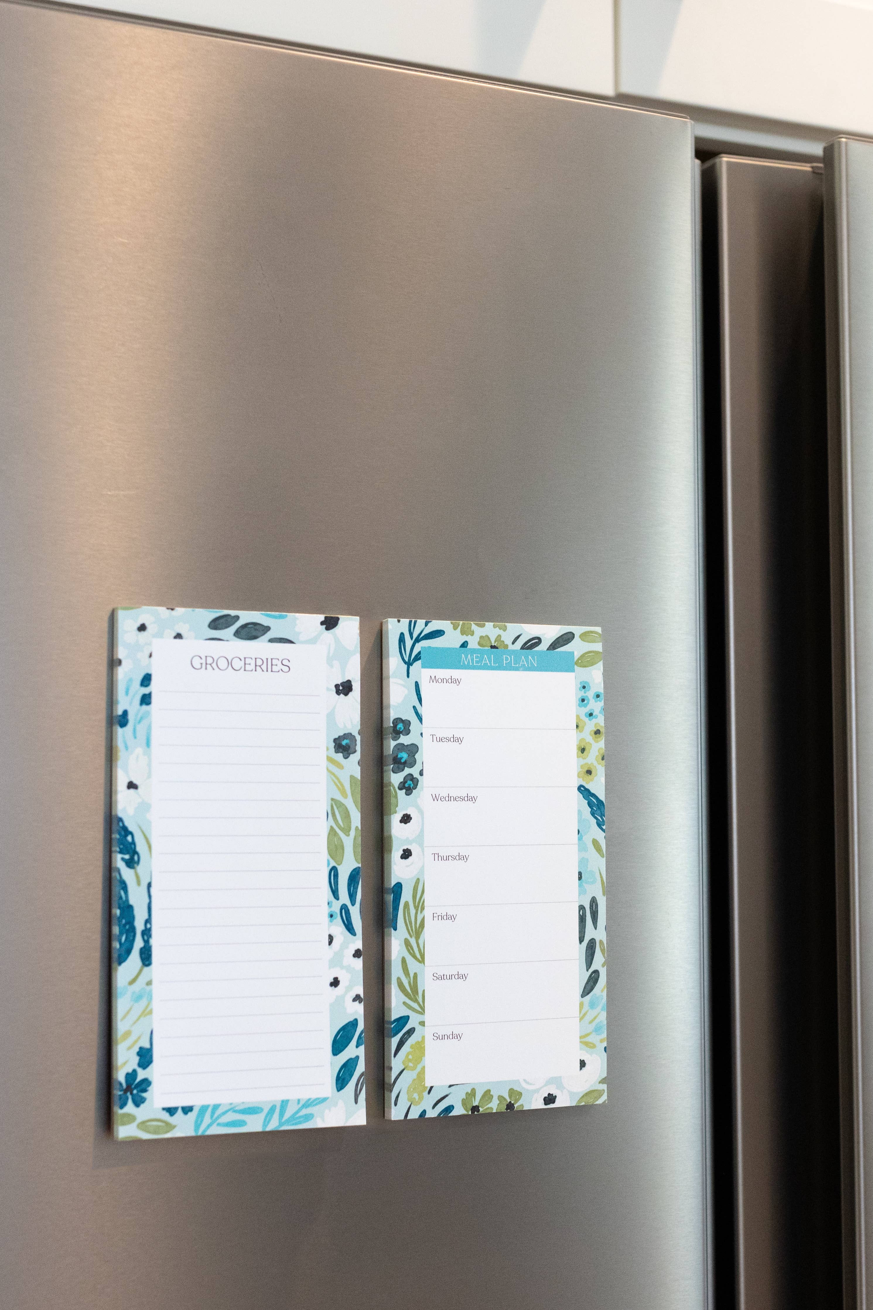 Waterfall Magnetic Meal Plan Notepad