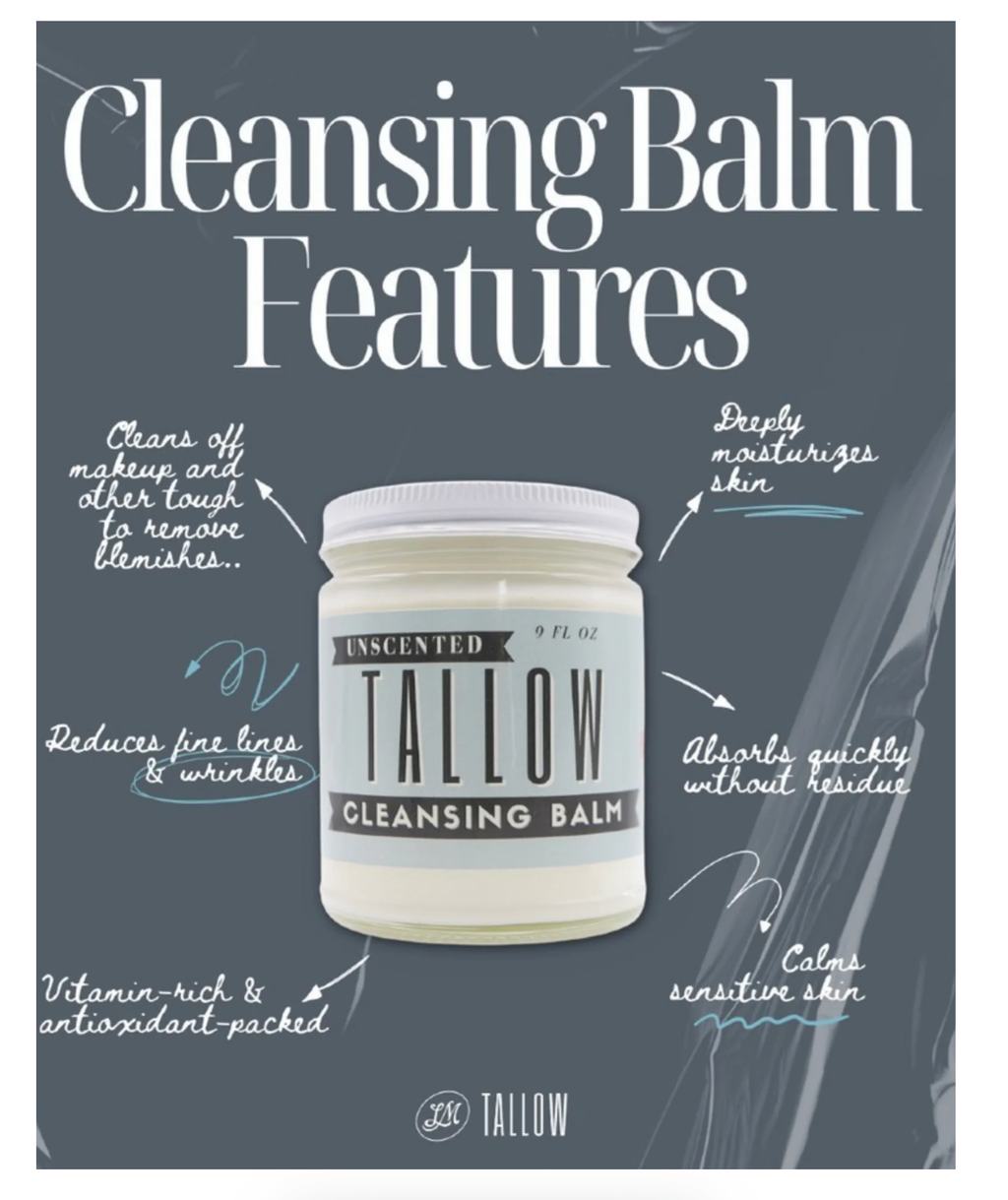 All-Natural Cleansing & Moisturizing Balm 9oz