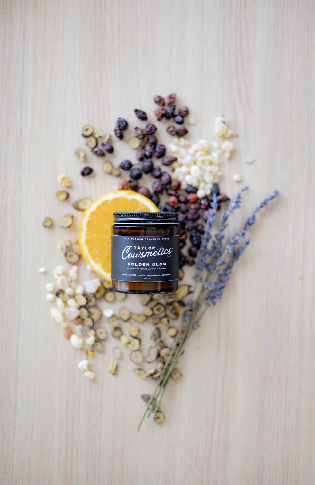 Golden Glow, Skin Brightening + Vitamin C Tallow Whip