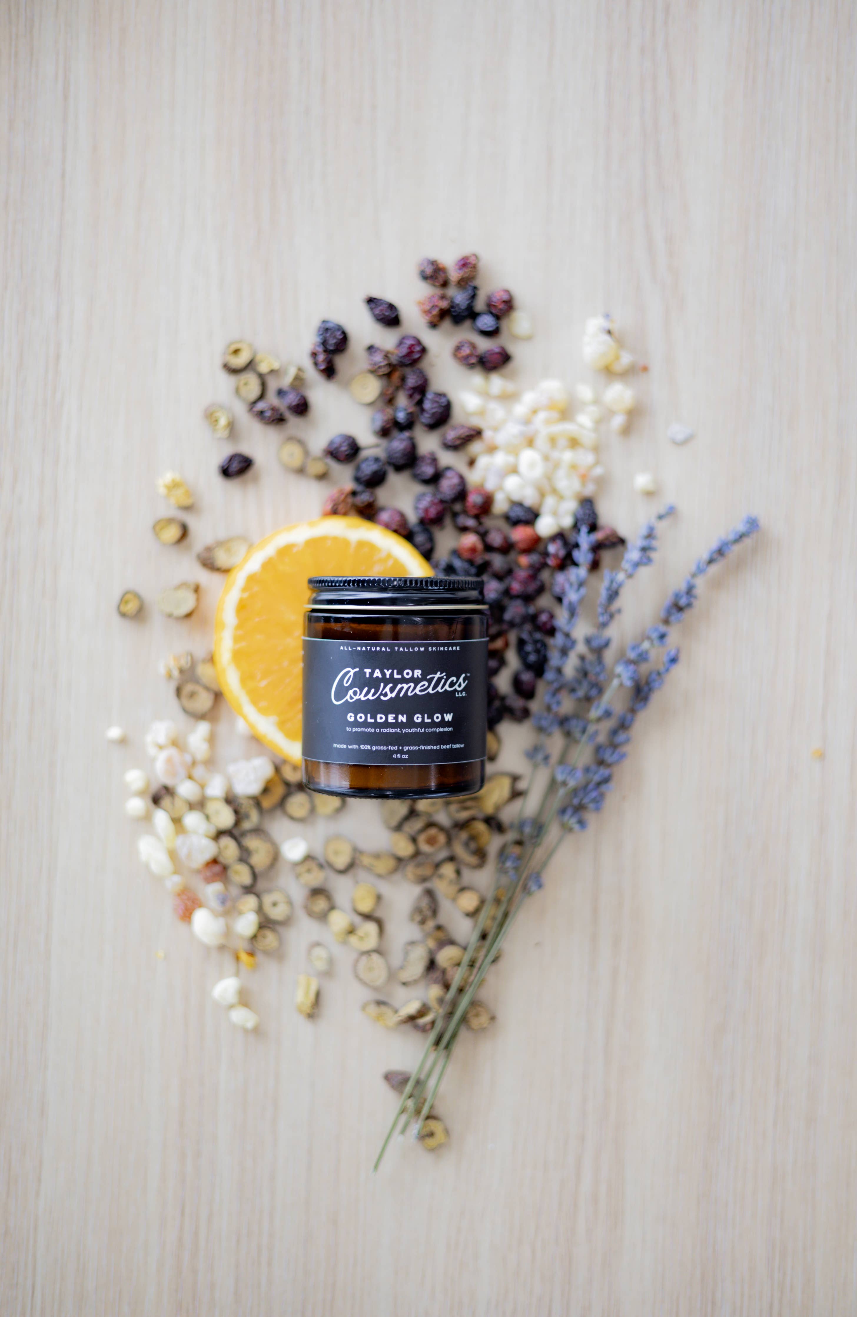 Golden Glow, Skin Brightening + Vitamin C Tallow Whip