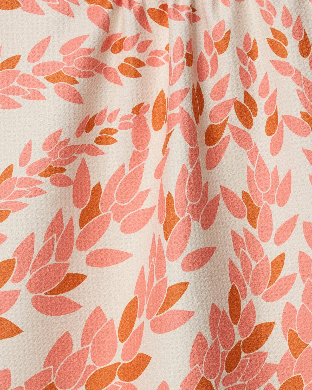 Coral Drift Tea Towel