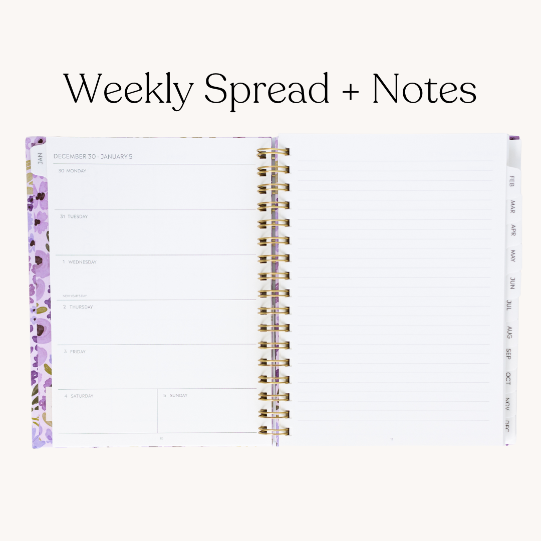Porcelain 2026 Yearly Planner