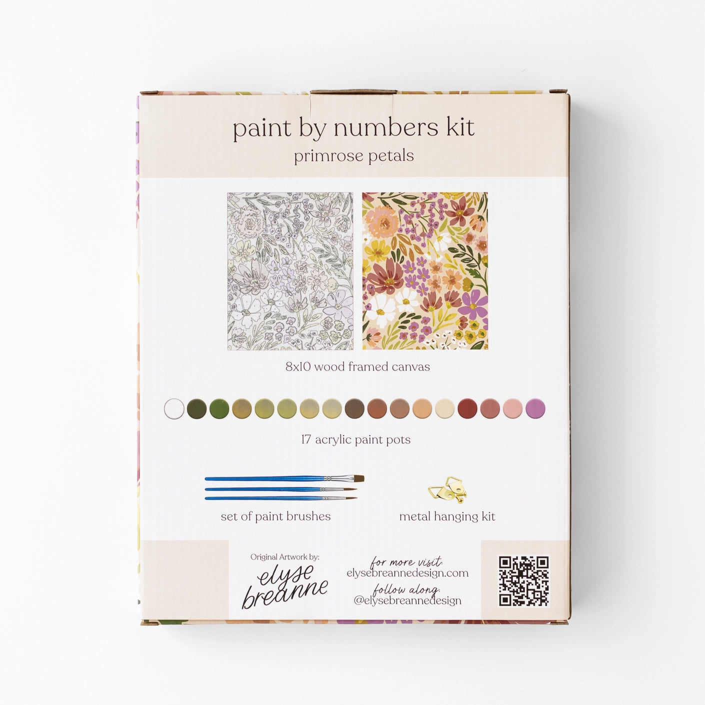 Paint By Number Primrose Petals