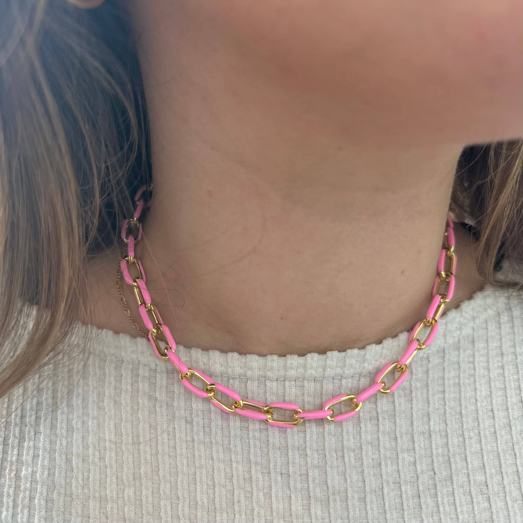 Penny Pink Choker