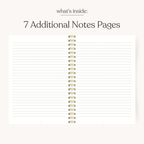 Pink Trellis 2025-2026 Academic Planner