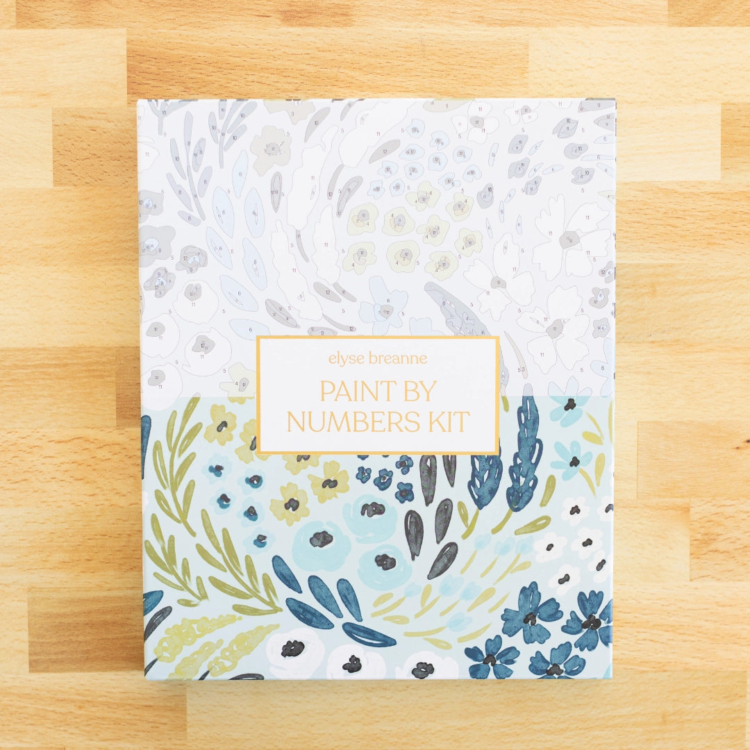 Paint By Number Waterfall Floral