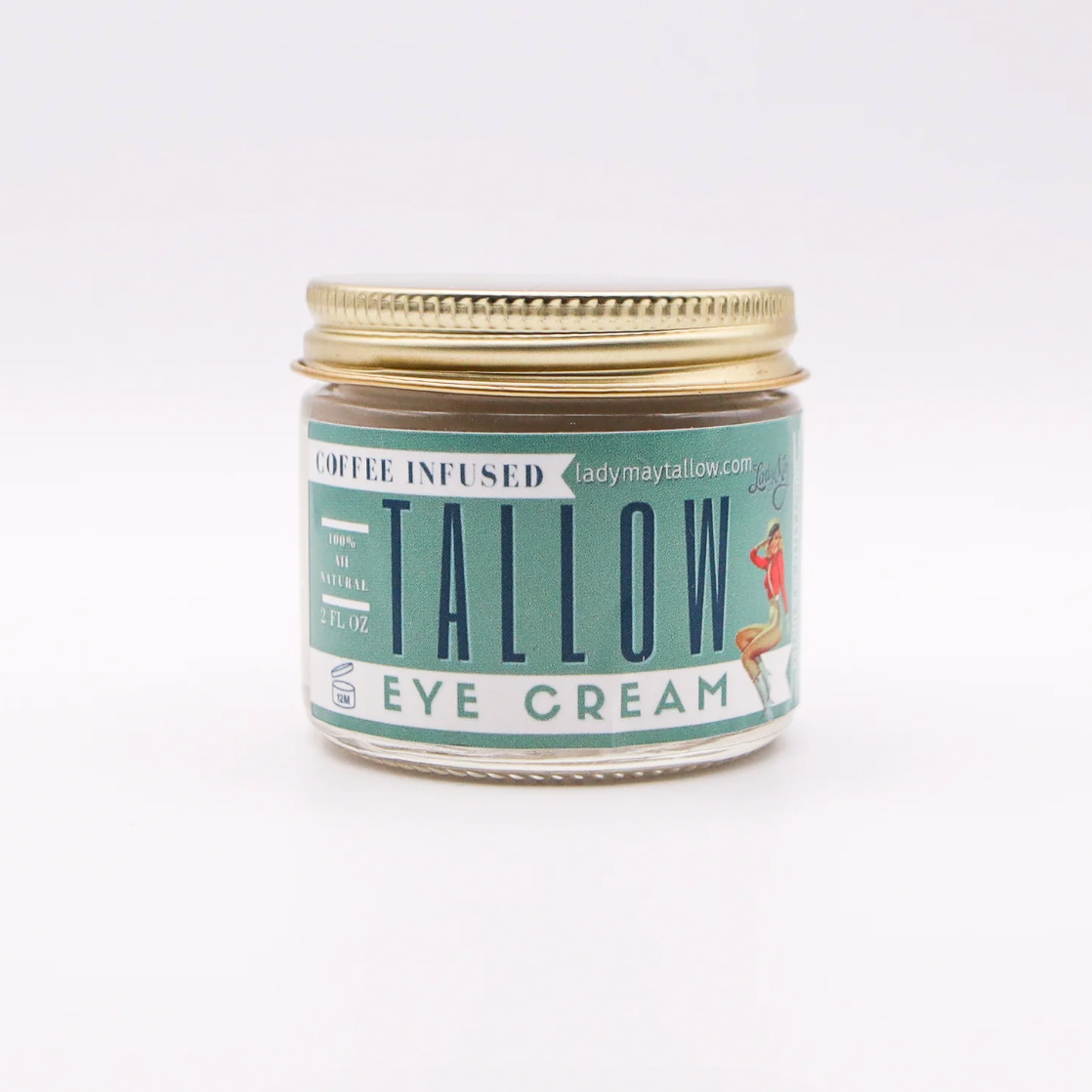 Coffee-Infused Tallow Eye Cream