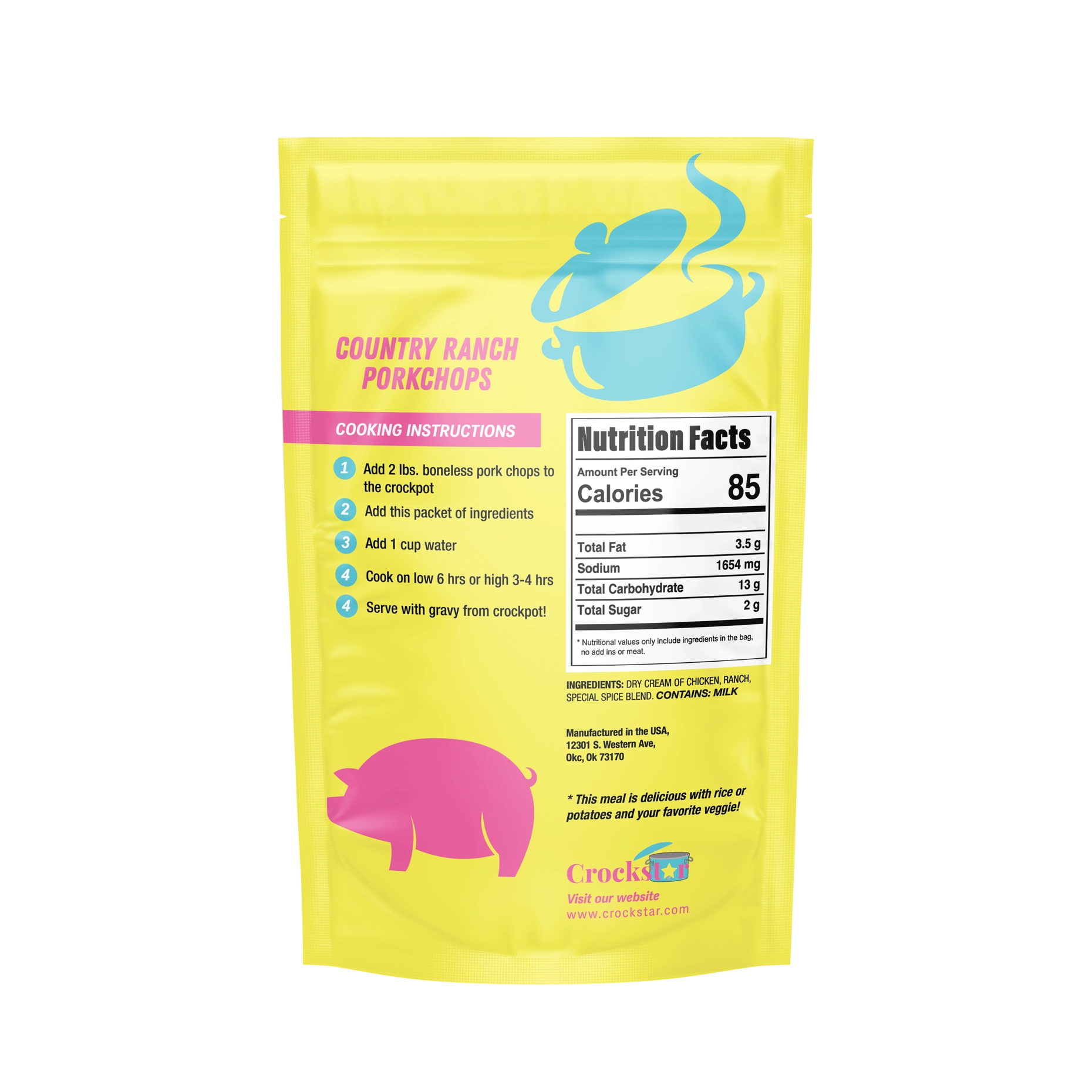 Country Ranch Pork Chops