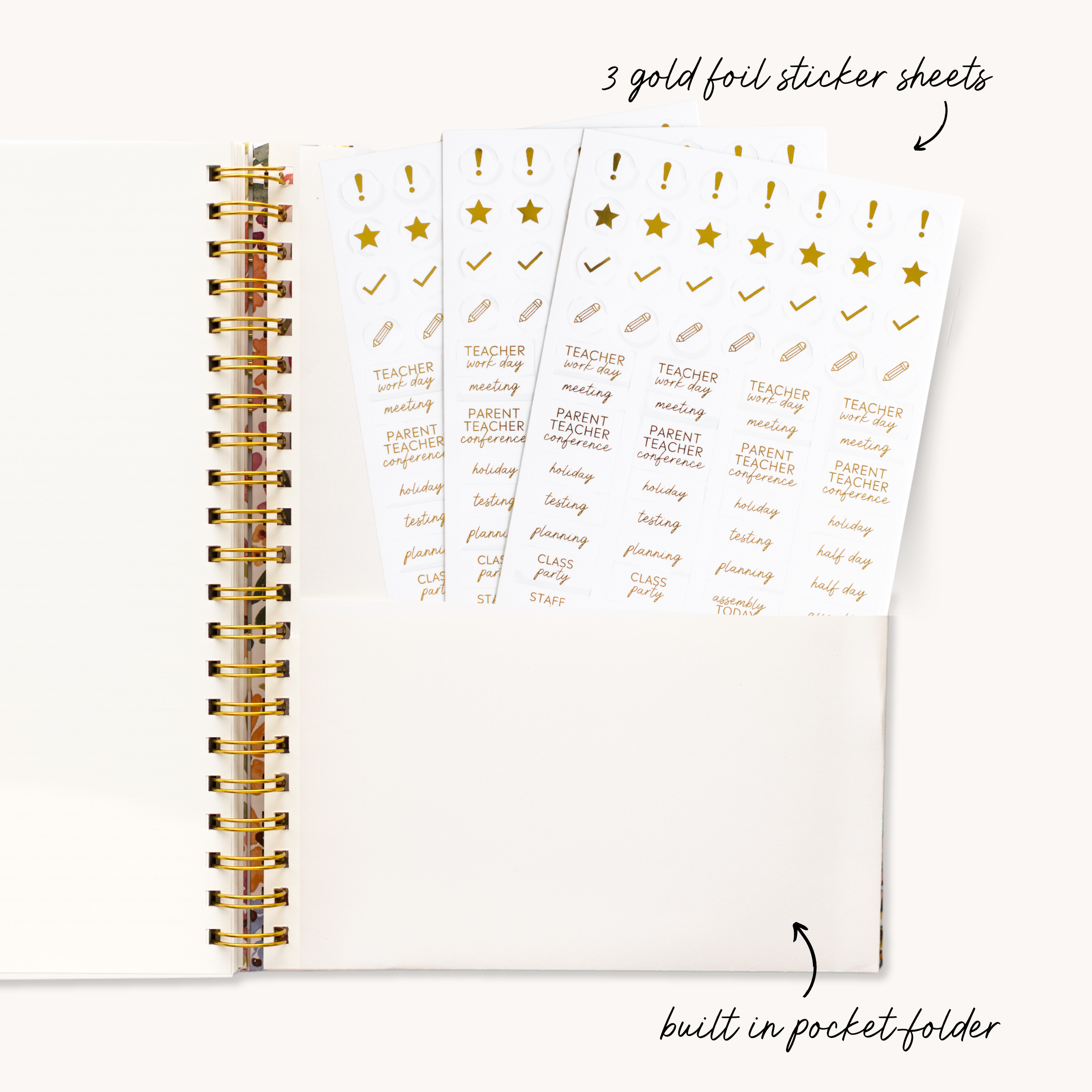 Teacher Planner - Undated