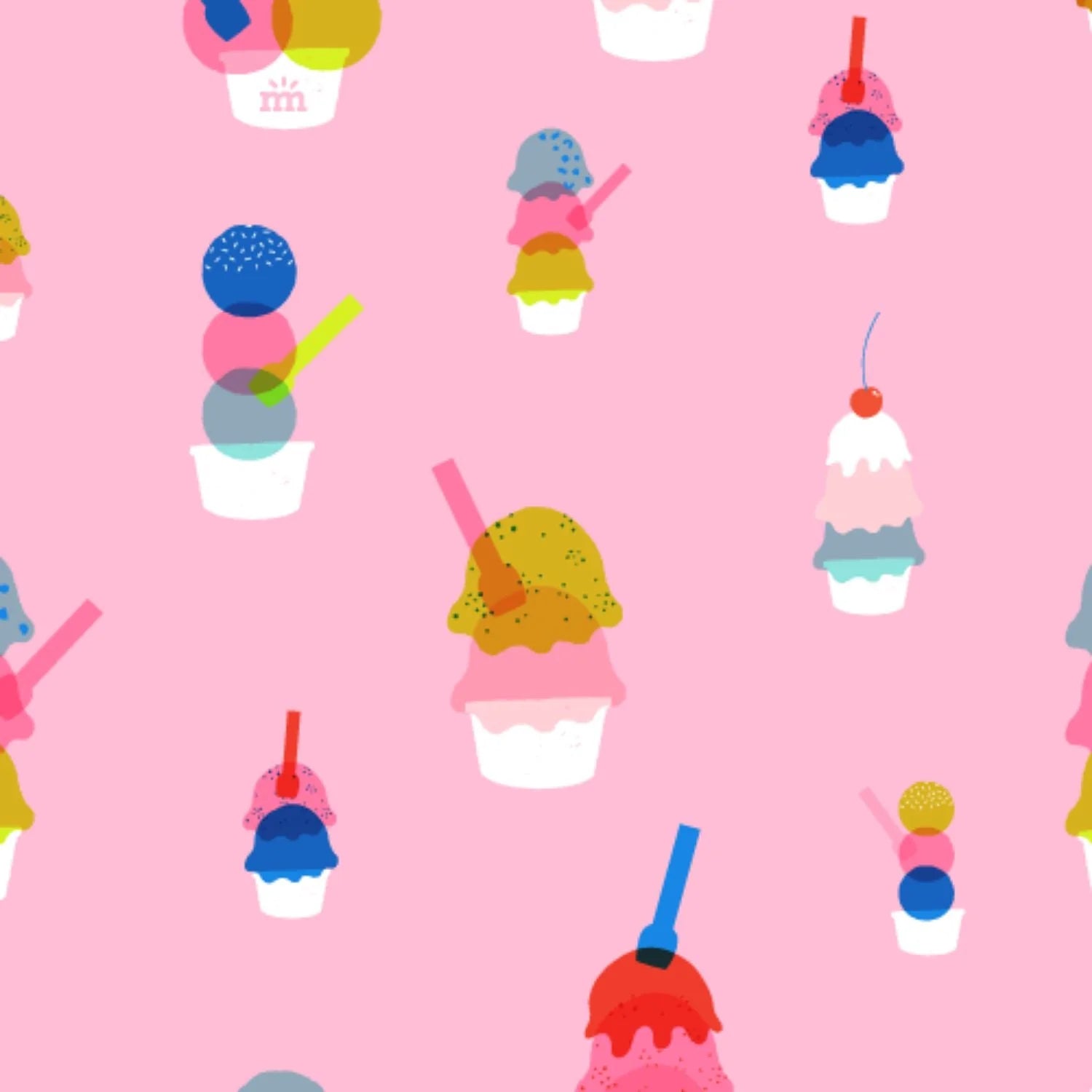 Pink Sundae Magnetic Footie