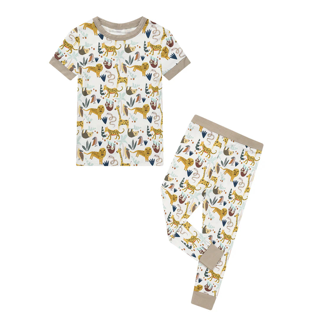 Jungle Friends Bamboo PJ Set